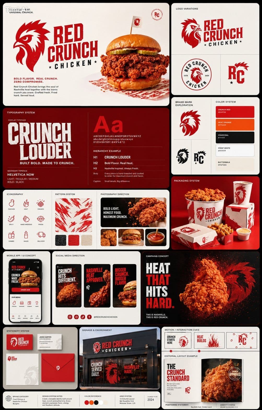 Pollo AI GPT Image 2 prompt reference image: Modular brand identity board